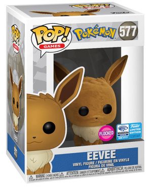 Pop Figurine Pop Eevee flocked (Pokemon) Figurine in box