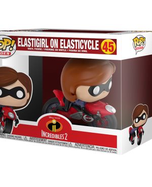 Pop Figurine Pop Elastigirl on Elasticycle (Incredibles 2) Figurine in box