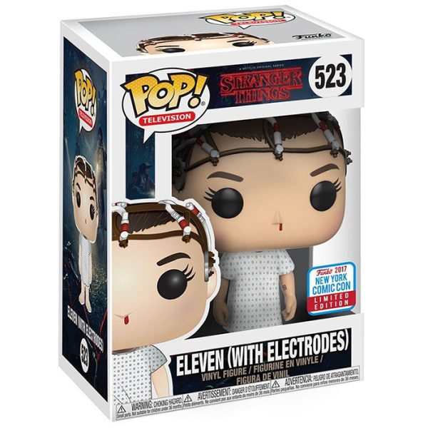 Pop Figurine Pop Eleven with electrodes (Stranger Things) Figurine in box