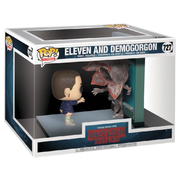 Pop Figurines Pop Movie Moments Eleven with Demogorgon (Stranger Things) Figurine in box