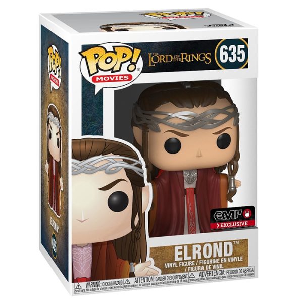 Pop Figurine Pop Elrond (The Lord Of The Rings) Figurine in box