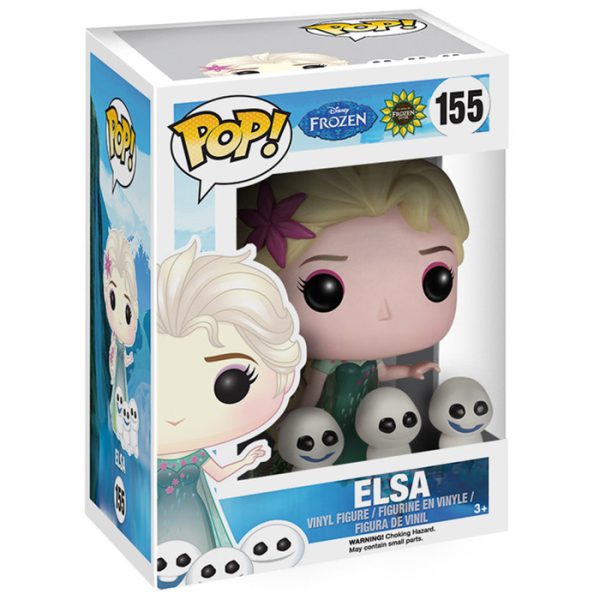 Pop Figurine Pop Elsa Frozen Fever (La Reine Des Neiges) Figurine in box