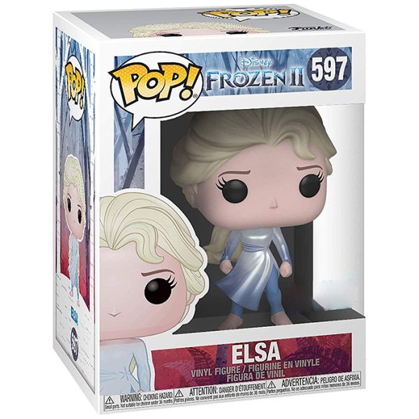 Pop Figurine Pop Elsa Dark Sea (Frozen 2) Figurine in box