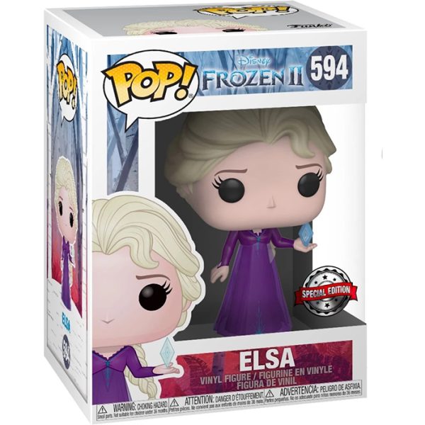 Pop Figurine Pop Elsa Nightgown (Frozen 2) Figurine in box