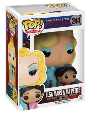 Pop Figurine Pop Elsa Mars et Ma Petite (American Horror Story) Figurine in box