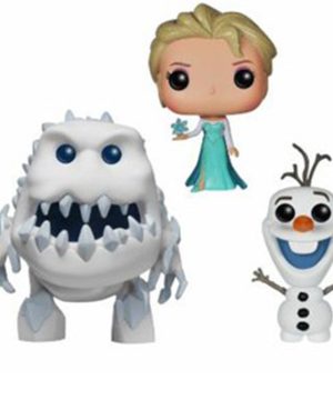 Figurines Pop Elsa, Marshmallow et Olaf (La Reine Des Neiges)