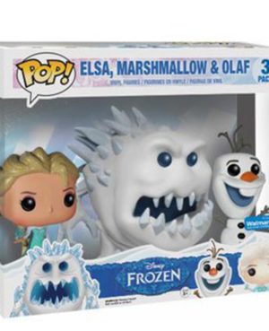 Pop Figurines Pop Elsa, Marshmallow et Olaf (La Reine Des Neiges) Figurine in box