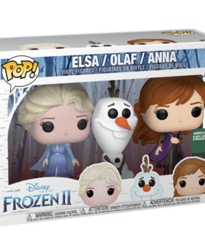 Pop Figurines Pop Elsa, Olaf & Anna (Frozen 2) Figurine in box