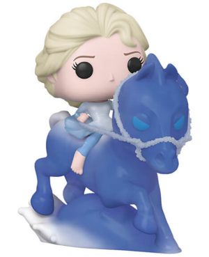 Figurine Pop Elsa riding Nokk (Frozen 2)