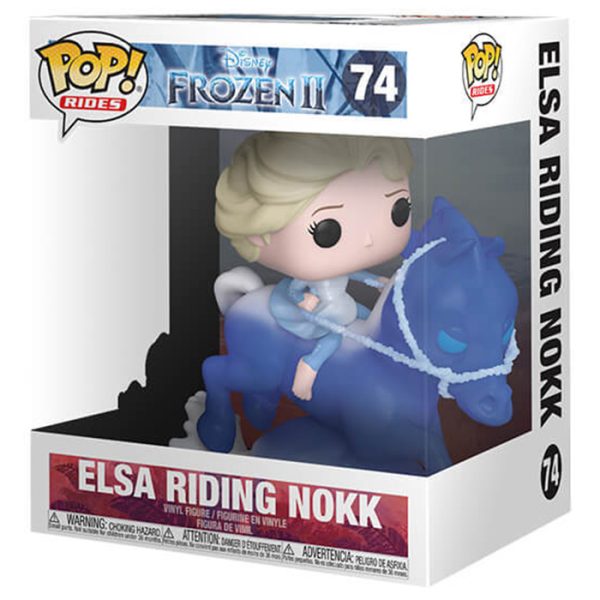 Pop Figurine Pop Elsa riding Nokk (Frozen 2) Figurine in box