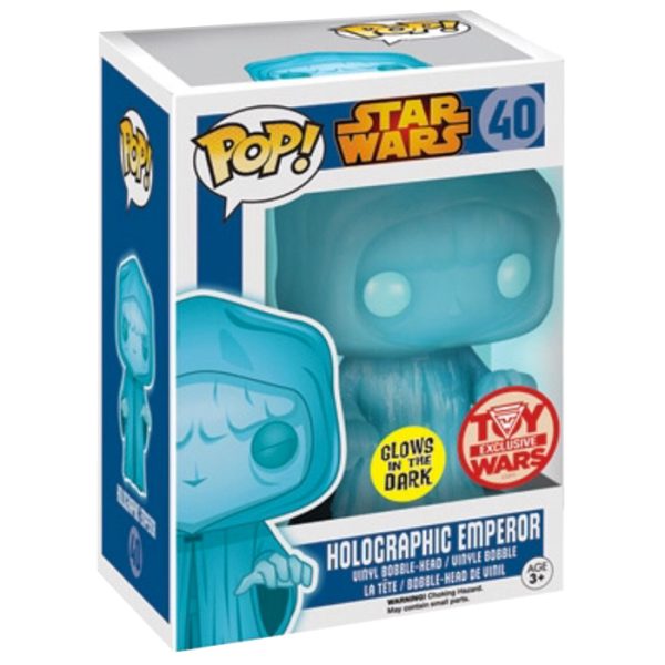 Pop Figurine Pop Holographic Emperor (Star Wars) Figurine in box