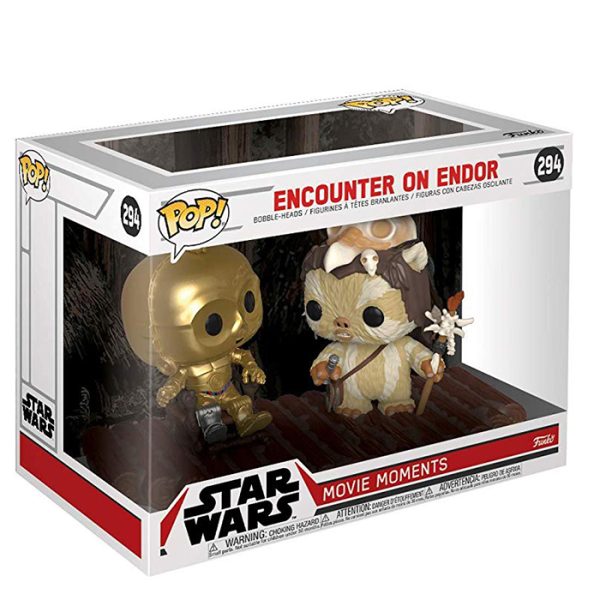 Pop Figurines Pop Movie Moments Encounter On Endor (Star Wars) Figurine in box