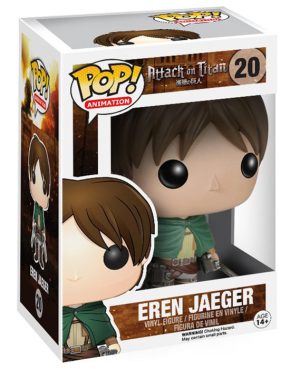 Pop Figurine Pop Eren Jaeger (Attack On Titan) Figurine in box