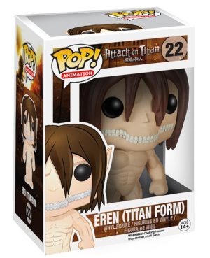 Pop Figurine Pop Eren Titan Form (Attack On Titan) Figurine in box