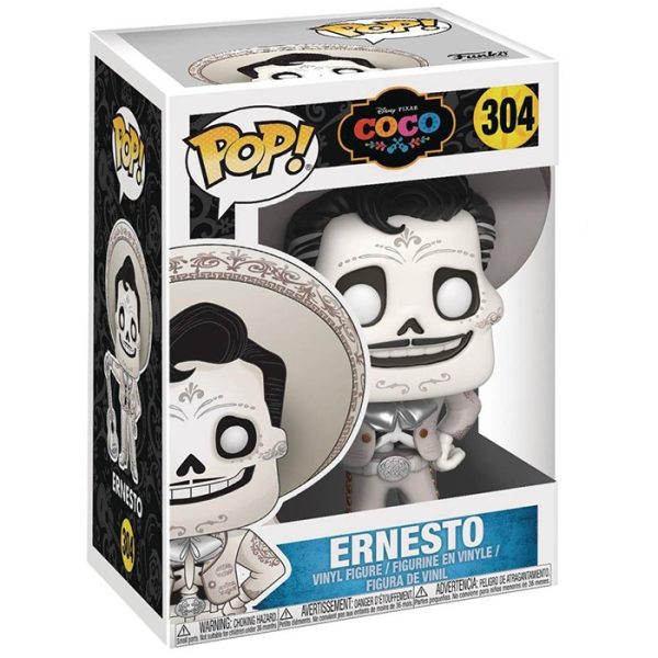Pop Figurine Pop Ernesto (Coco) Figurine in box