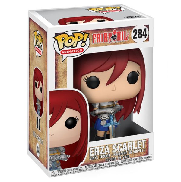 Pop Figurine Pop Erza Scarlet (Fairy Tail) Figurine in box