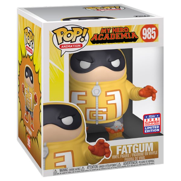 Pop Figurine Pop Fatgum (My Hero Academia) Figurine in box