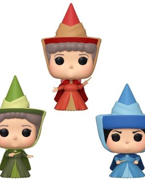 Figurines Pop Fauna, Flora & Merryweather (La Belle Au Bois Dormant)