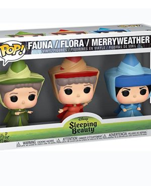 Pop Figurines Pop Fauna, Flora & Merryweather (La Belle Au Bois Dormant) Figurine in box