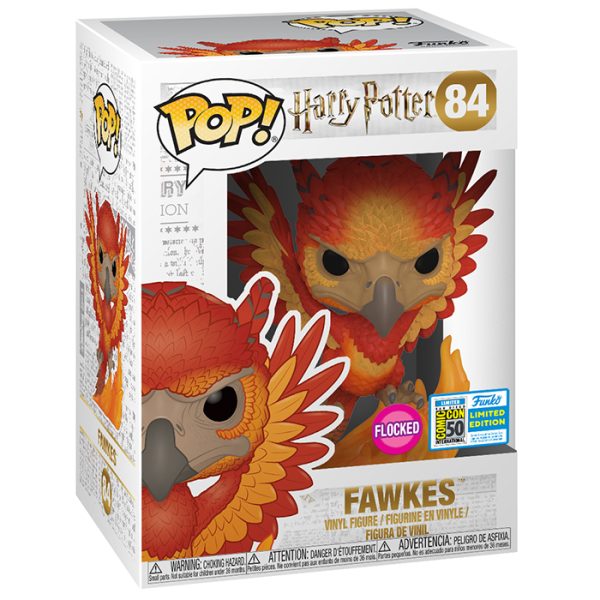 Pop Figurine Pop Fawkes flocked (Harry Potter) Figurine in box