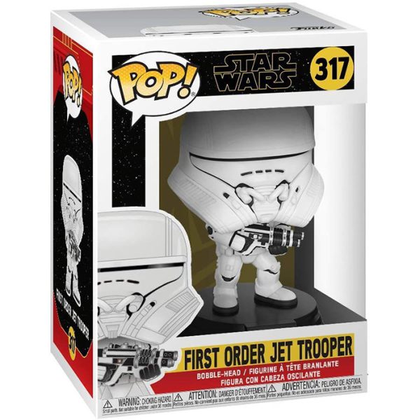 Pop Figurine Pop First Order Jet Trooper (Star Wars) Figurine in box