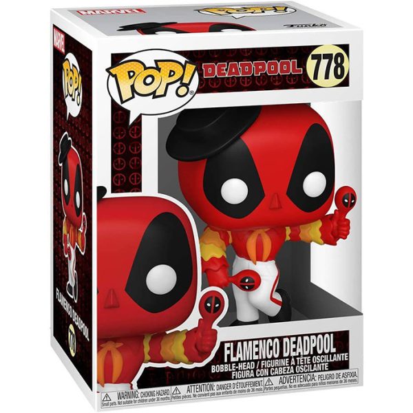 Pop Figurine Pop Flamenco Deadpool (Deadpool) Figurine in box
