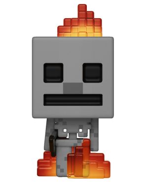 Figurine Pop Flaming Skeleton (Minecraft)