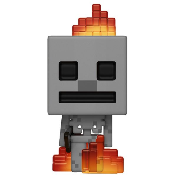 Figurine Pop Flaming Skeleton (Minecraft)