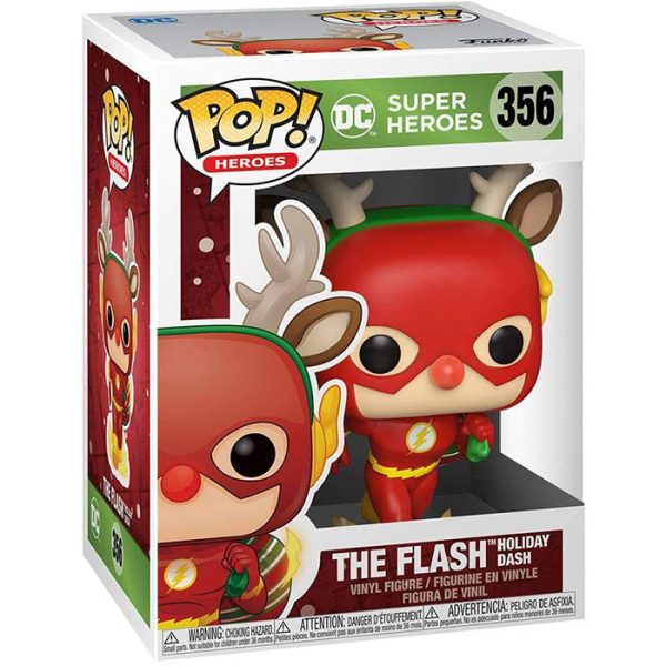 Pop Figurine Pop The Flash Holiday Dash (DC Comics) Figurine in box