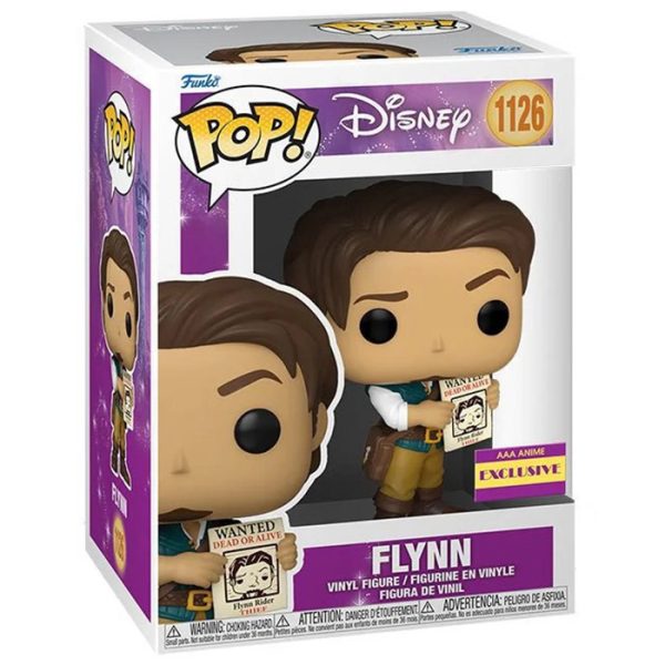 Pop Figurine Pop Flynn (Raiponce) Figurine in box