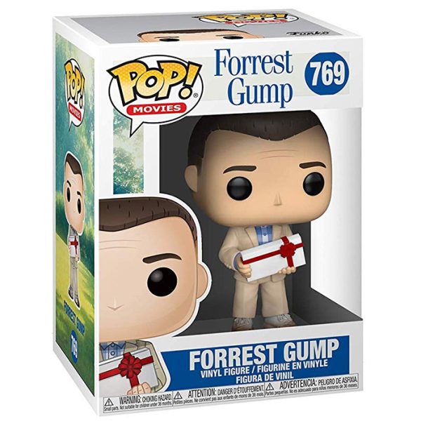 Pop Figurine Pop Forrest Gump avec boite de chocolat (Forrest Gump) Figurine in box