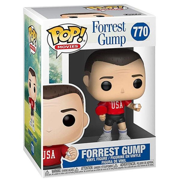 Pop Figurine Pop Forrest Gump ping pong (Forrest Gump) Figurine in box