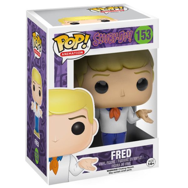 Pop Figurine Pop Fred (Scooby-Doo) Figurine in box