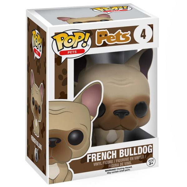 Pop Figurine Pop French Bulldog (Pets) Figurine in box