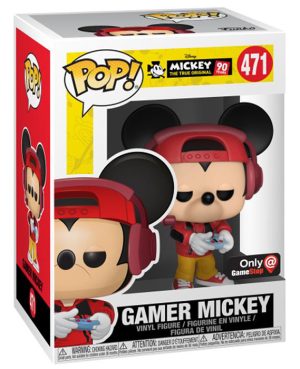 Pop Figurine Pop Gamer Mickey avec casquette (Mickey) Figurine in box