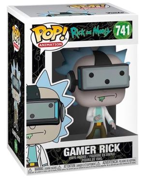 Pop Figurine Pop Gamer Rick (Rick and Morty) Figurine in box