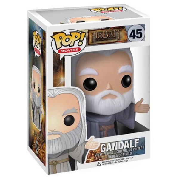 Pop Figurine Pop Gandalf le Gris (Le Hobbit) Figurine in box