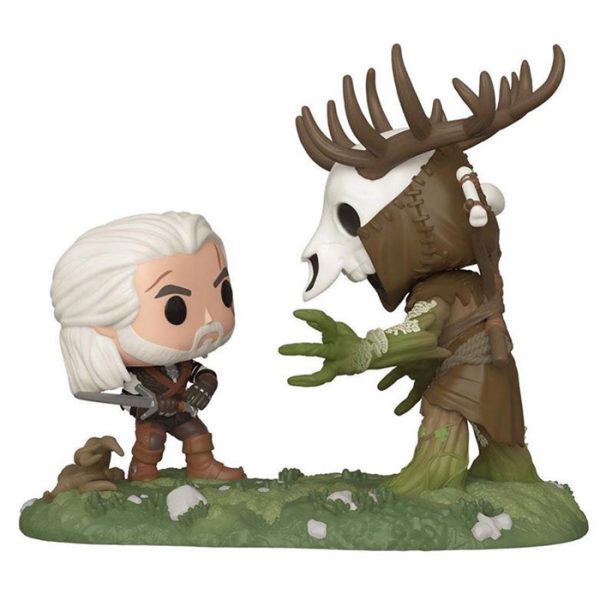 Figurine Pop Geralt VS Leshen (The Witcher)