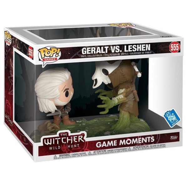 Pop Figurine Pop Geralt VS Leshen (The Witcher) Figurine in box
