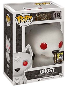 Pop Figurine Pop Ghost flocked (Game Of Thrones) Figurine in box