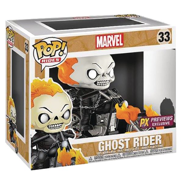 Pop Figurine Pop Ghost Rider (Marvel) Figurine in box