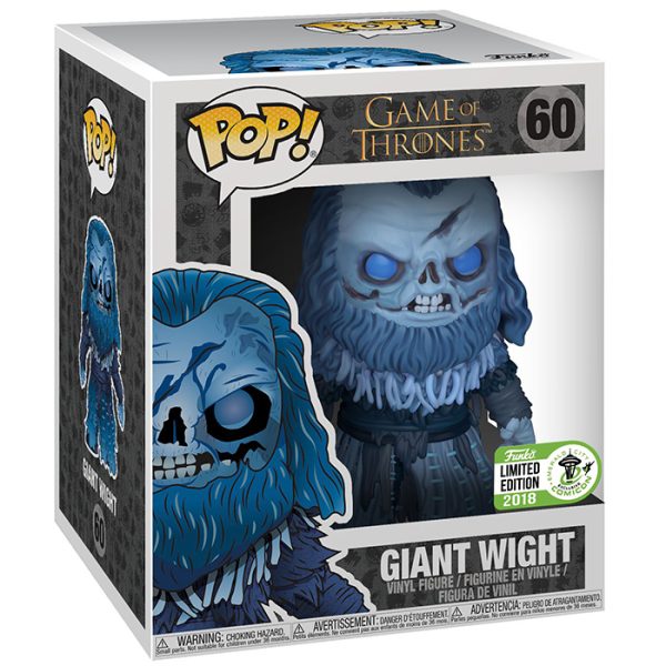 Pop Figurine Pop Giant wight (Game Of Thrones) Figurine in box