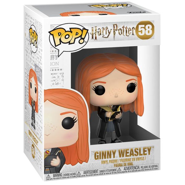 Pop Figurine Pop Ginny Weasley with Tom Riddle diary (Harry Potter) Figurine in box