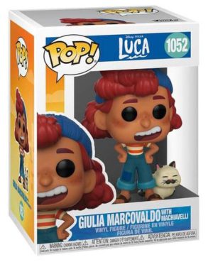 Pop Figurine Pop Giulia Marcovaldo with Macchiavelli (Luca) Figurine in box