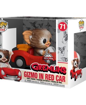 Pop Figurine Pop Gizmo in red car (Gremlins) Figurine in box