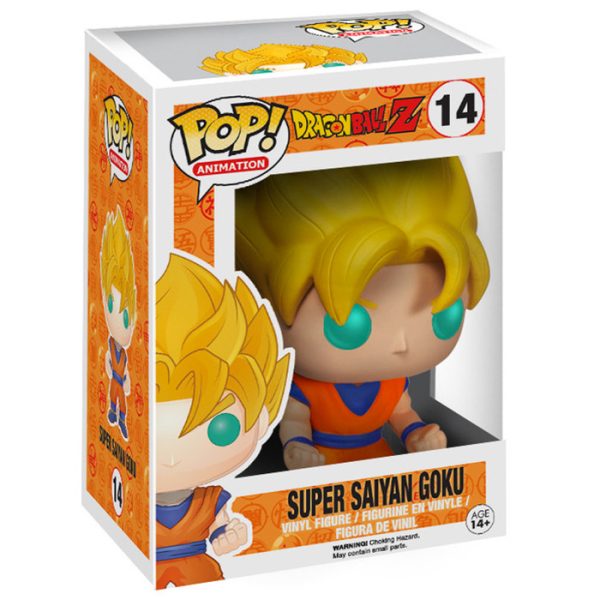 Pop Figurine Pop Goku Super Saiyan (Dragon Ball Z) Figurine in box