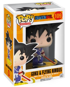 Pop Figurine Pop Goku and Flying Nimbus (Dragon Ball Z) Figurine in box