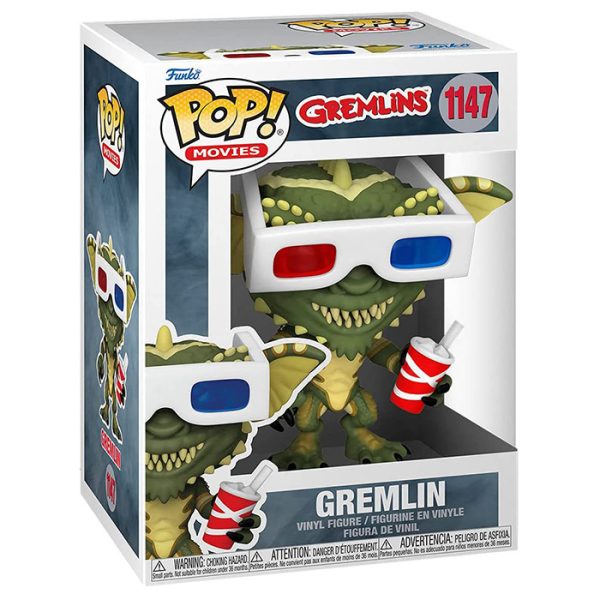 Pop Figurine Pop Gremlin 3D glasses (Gremlins) Figurine in box