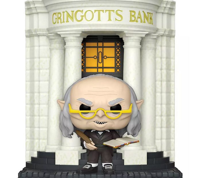 Figurine Pop Gringotts Head Goblin with Gringotts Bank (Harry Potter)