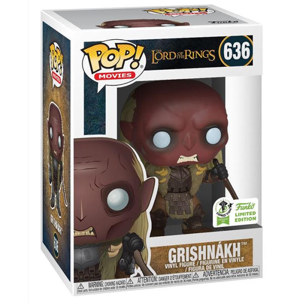 Pop Figurine Pop Grishn?kh (The Lord Of The Rings) Figurine in box